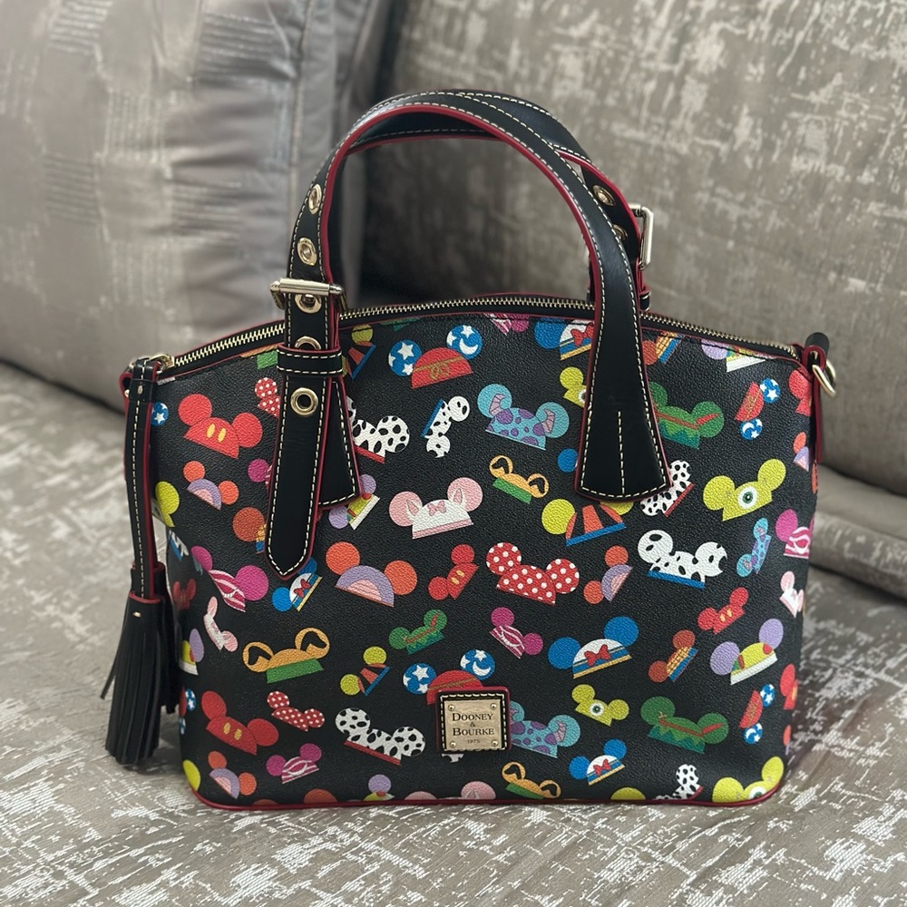 Dooney & Burke Ear Hat Crossbody/Handle  Purse.